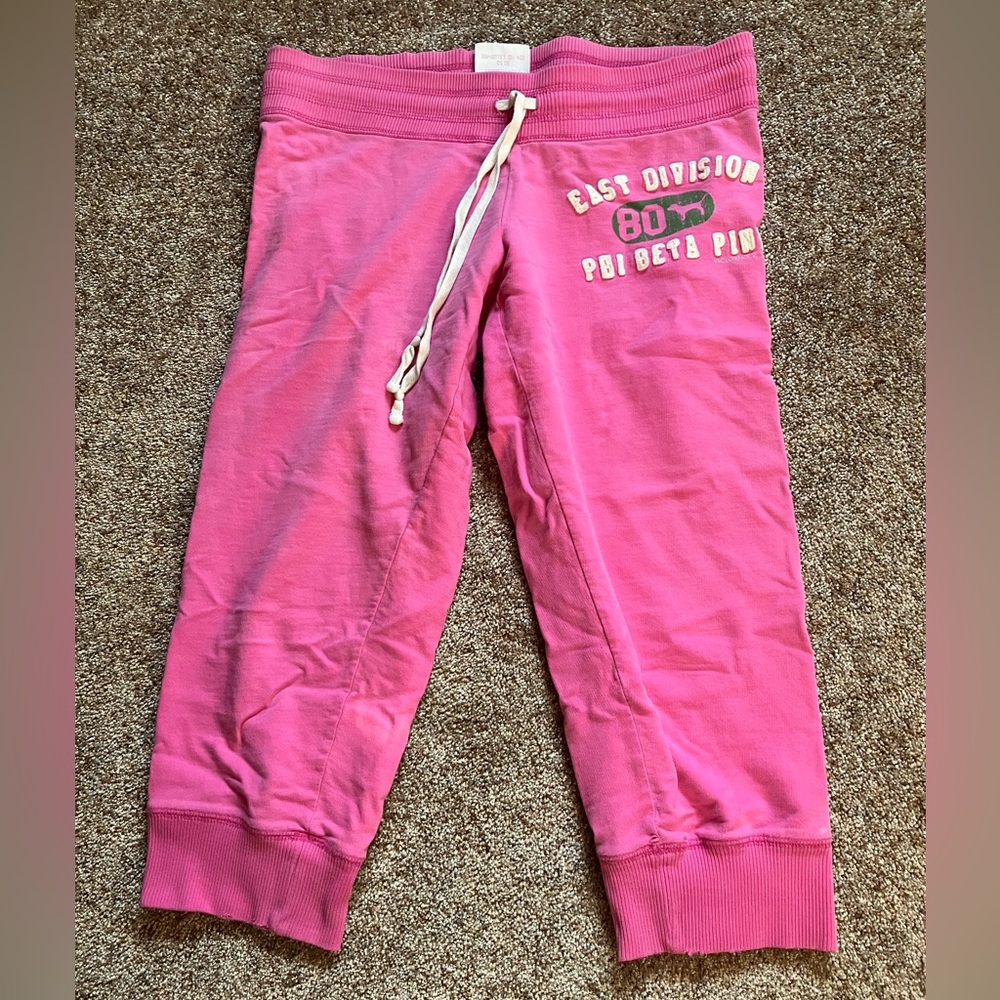 PINK Victoria's Secret Fuchsia Joggers